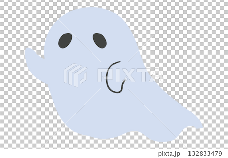 一幅鬼魂舉起一隻手的插圖 132833479