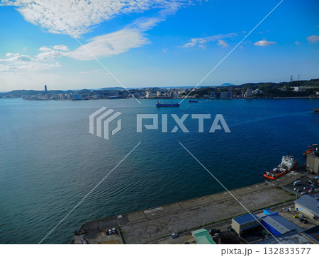 門司港レトロ展望台の風景 門司港レトロ展望台の風景 132833577