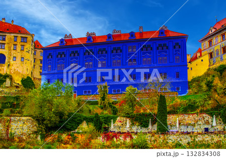 カラフルな街並み 132834308