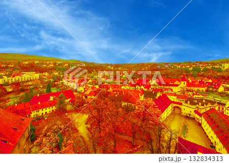 世界遺産ーチェスキークルムロフ城 132834313