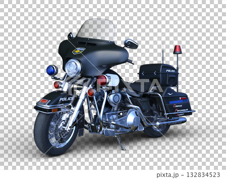 一輛摩托車 一輛摩托車 132834523