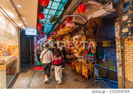 台湾　九份　九分　老街　新北市　基山街 132834703