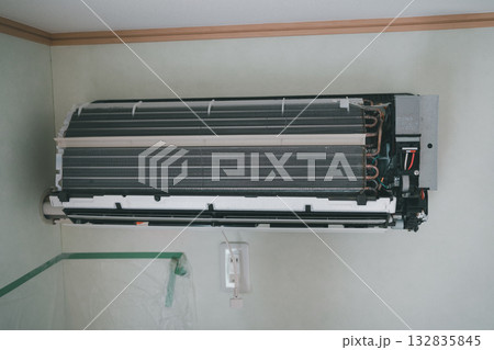 installation of an air conditioner 132835845