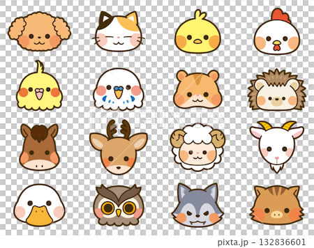 可愛動物臉圖示集 2 132836601