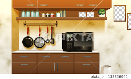 現代的なキッチン 現代的なキッチン 132836942