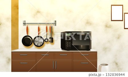 現代的なキッチン 132836944