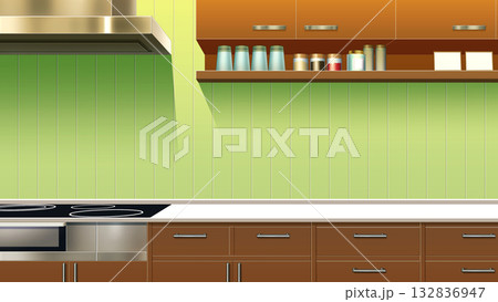 現代的なキッチン 132836947