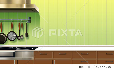 現代的なキッチン 132836950