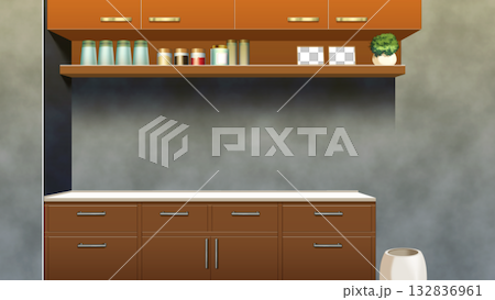 現代廚房 132836961