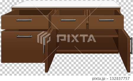 棕色架子 棕色架子 132837757