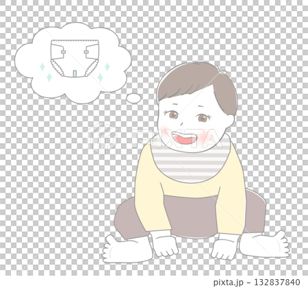 寶寶在想尿布 寶寶在想尿布 132837840