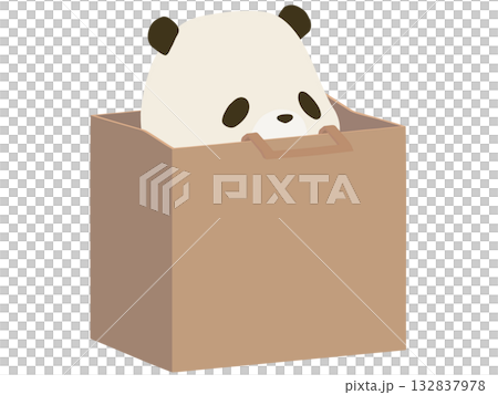 紙袋裡的熊貓 紙袋裡的熊貓 132837978