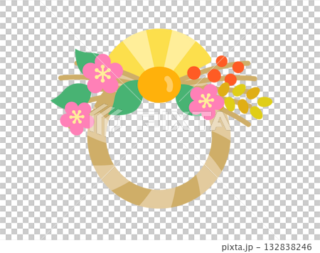 Illustration of Shimenawa icon Illustration of Shimenawa icon 132838246