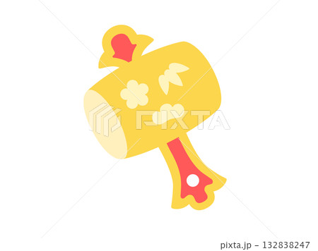 小槌のアイコンのイラスト 小槌のアイコンのイラスト 132838247