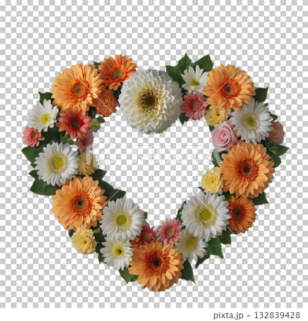心形花環 132839428