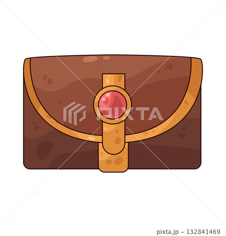 illustration of Clutch Bag 132841469