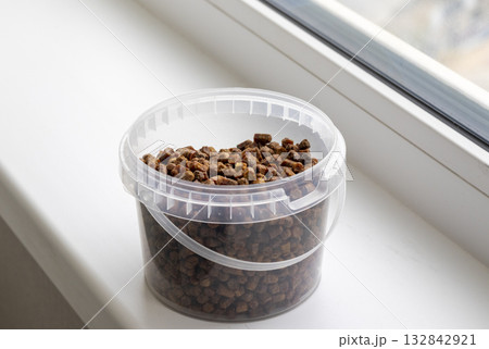 Shot of the bee bread on the white background 132842921