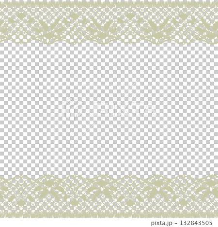Openwork lace ribbon in seamless border eco green color in vintage style.Hand-drawn illustration with floral pattern.Lightweight for backgrounds,wedding,February 14,March 8,Mothers Day Openwork lace ribbon in seamless border eco green color in vintage style.Hand-drawn illustration with floral pattern.Lightweight for backgrounds,wedding,February 14,March 8,Mothers Day 132843505