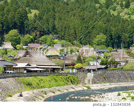 京都美山かやぶきの里 京都美山かやぶきの里 132843836