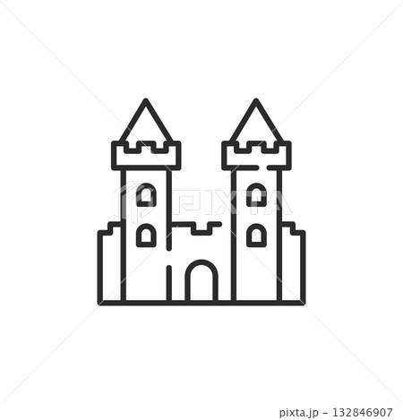 Castle Icon 132846907