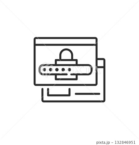 Web Password Icon 132846951