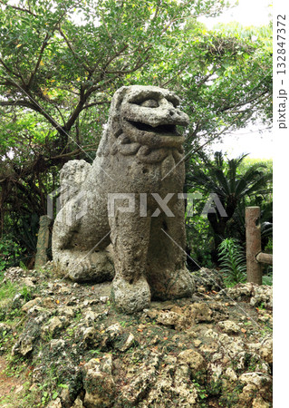 富盛の石彫大獅子 富盛の石彫大獅子 132847372
