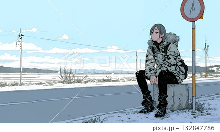 行き先（目標）を失い立ち止まってしまった人