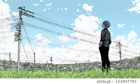 行き先（目標）を失い立ち止まってしまった人