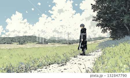 行き先（目標）を失い立ち止まってしまった人