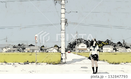 行き先（目標）を失い立ち止まってしまった人