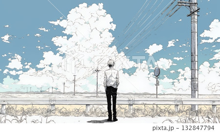 行き先（目標）を失い立ち止まってしまった人