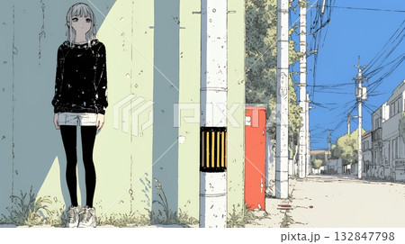 行き先（目標）を失い立ち止まってしまった人