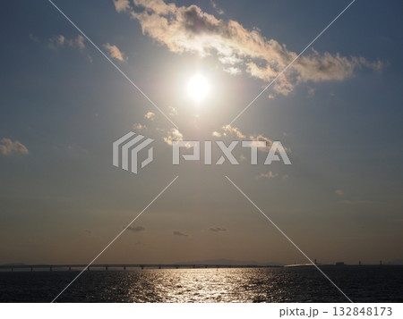 関空の夕景 132848173