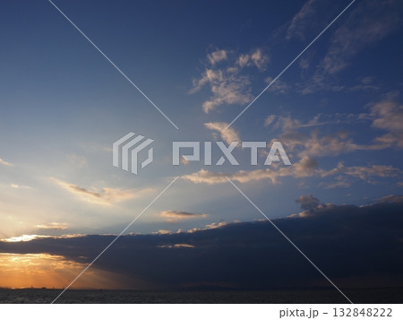 関空の夕景 132848222