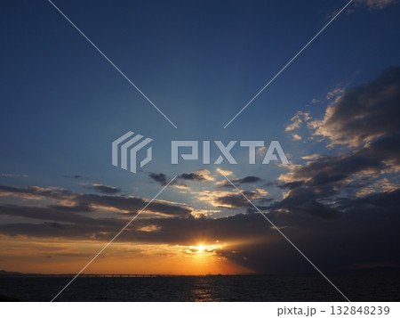 関空の夕景 132848239