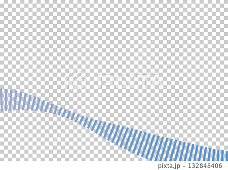 斜めに広がるボーダーラインのスタイリッシュな装飾 132848406