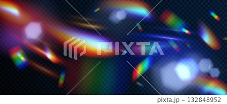 Prism lens flare background with light leaks Prism lens flare background with light leaks 132848952
