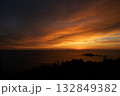 那智勝浦　日の出前朝焼け 132849382