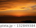 那智勝浦　日の出前朝焼け 132849384