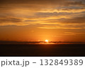 那智勝浦　日の出前朝焼け 132849389