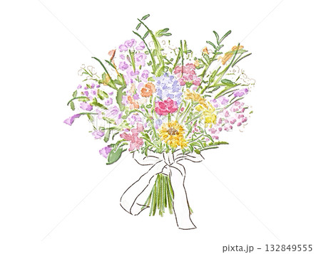 花束　ブーケ 132849555