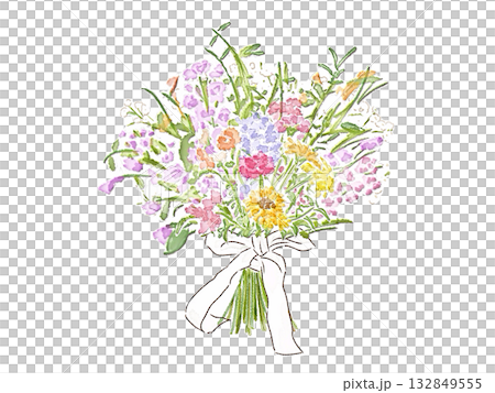 花束　ブーケ 132849555