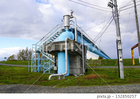 夕張川水管橋（北海幹線用水路） 132850257