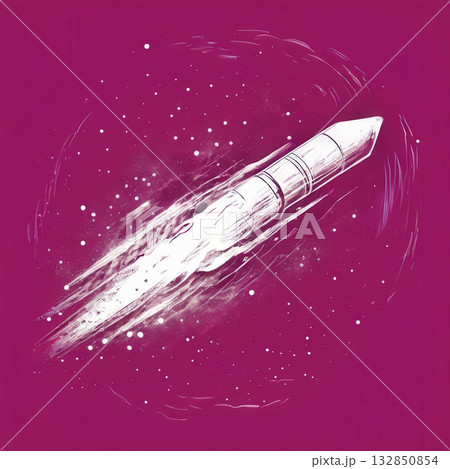 an AI Image Generator, Spacecraft Exploding in Outer Space with Stars an AI Image Generator, Spacecraft Exploding in Outer Space with Stars 132850854
