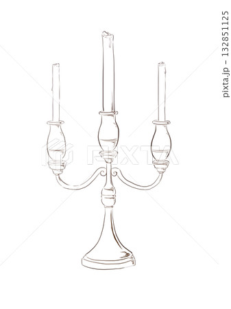 蝋燭 132851125