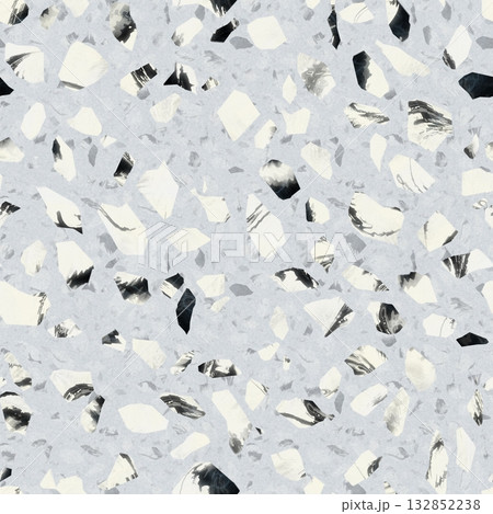 Abstract stone pattern allover watercolor texture. Grunge filter. 132852238