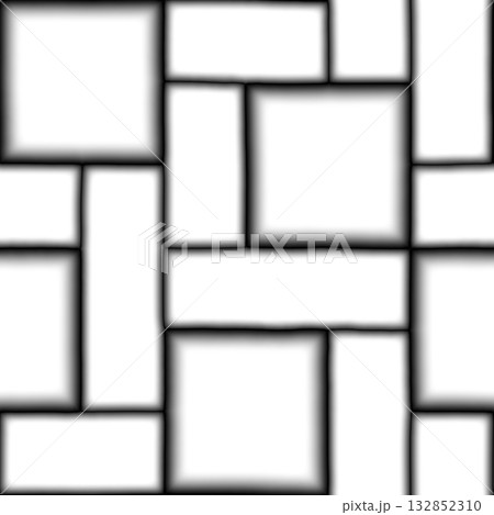 Texture of black line tiles. Grunge filter. High resolution photo filter. 132852310