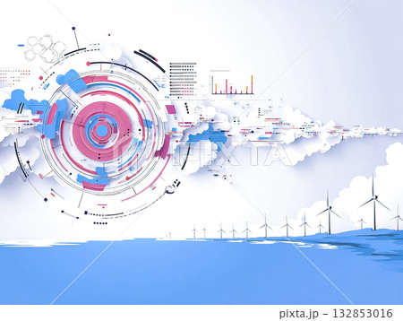 AI制御による風力タービンの最適運転 AI制御による風力タービンの最適運転 132853016
