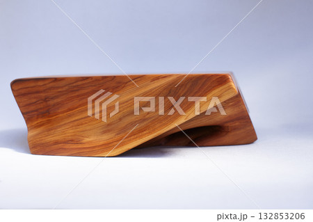 wooden kitchen ware on white background isolated wooden kitchen ware on white background isolated 132853206