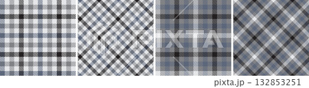 Straight and oblique cage pattern modern fashion texture. 132853251